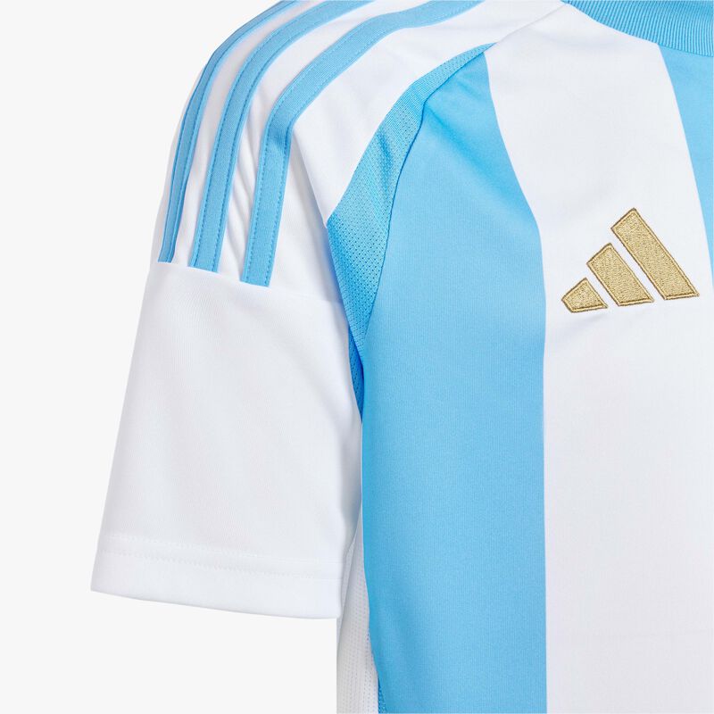 adidas Camiseta Argentina Local 2024 Ni&ntilde;os, BLANCO, hi-res image number null