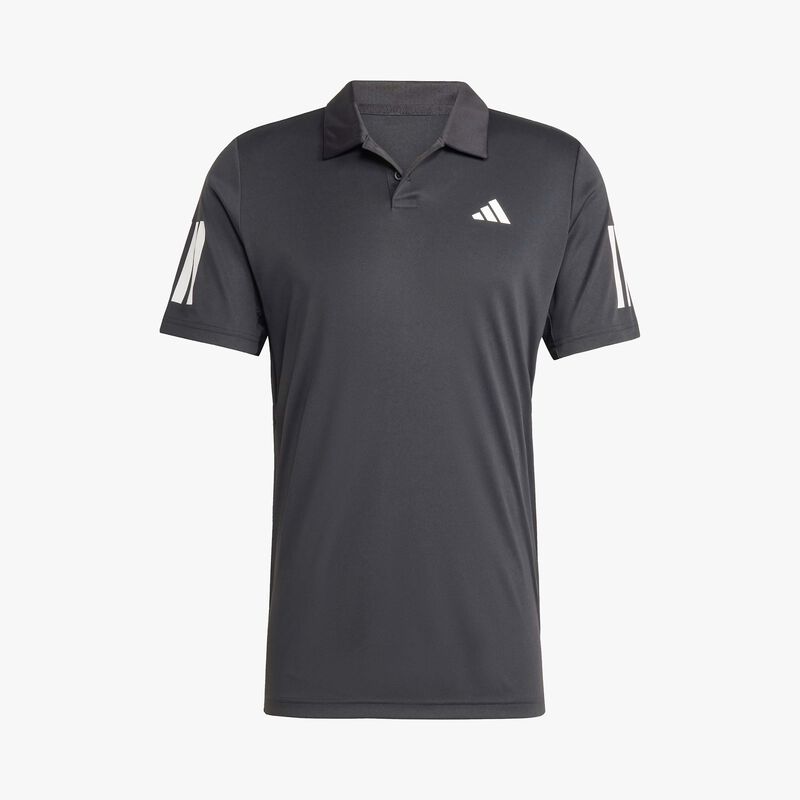 adidas Polera Club Tennis 3 bandas, NEGRO, hi-res image number null