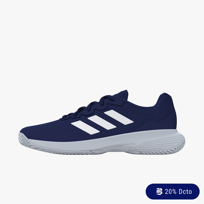 adidas Zapatillas Gamecourt 2, AZUL, hi-res image number null