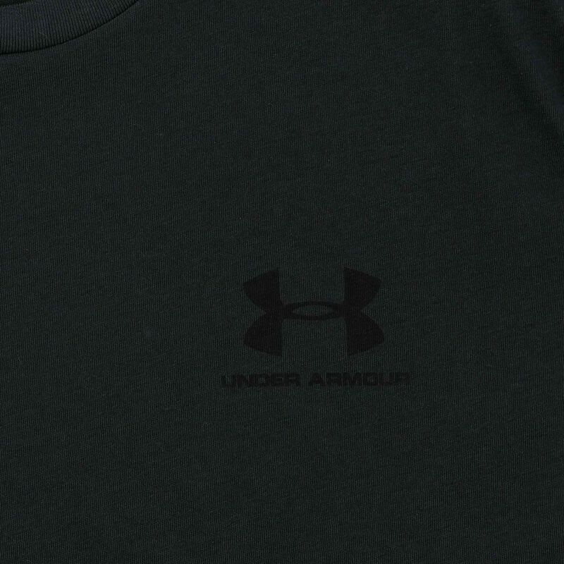 Under Armour Polera Left Chest Logo, NEGRO, hi-res image number null