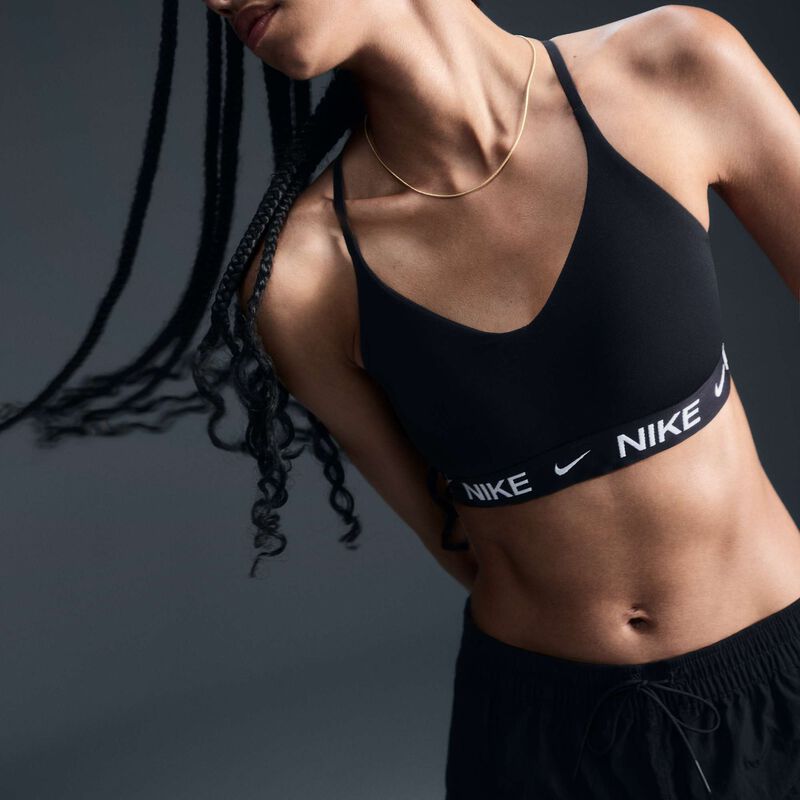 Nike Top Deportivo Indy Light Support, NEGRO, hi-res image number null