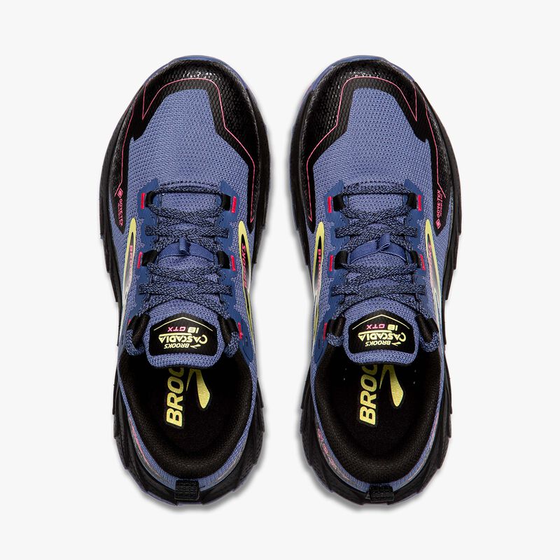 Brooks Zapatillas Cascadia 18, AZUL, hi-res image number null