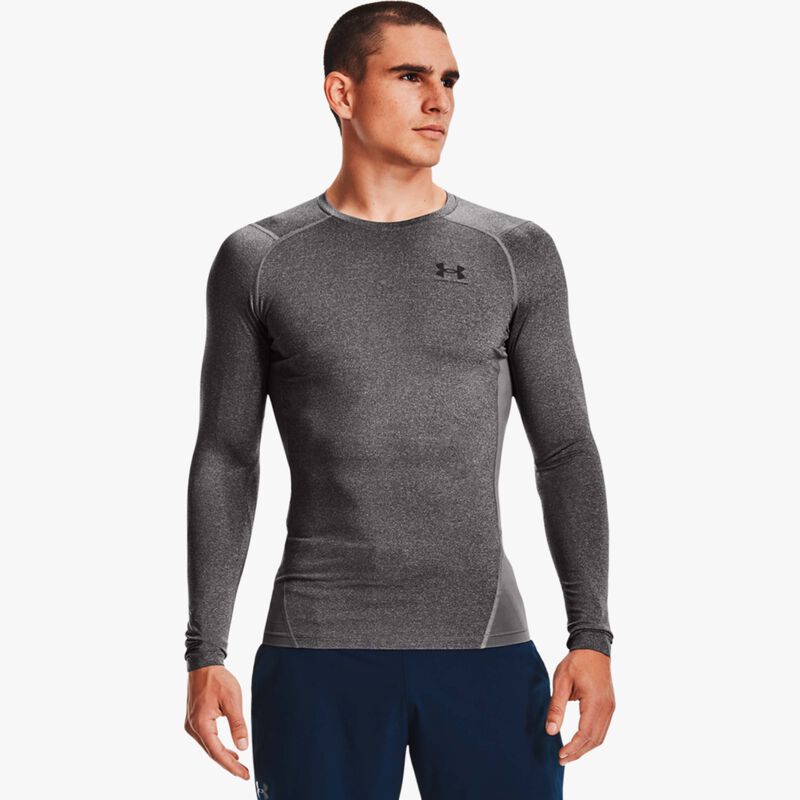 Under Armour Polera HeatGear, GRIS, hi-res image number null