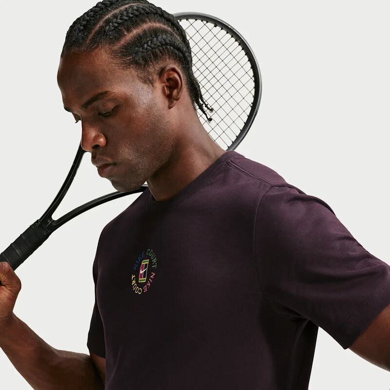 NikeCourt Polera de Tenis Dri-FIT, ROJO, hi-res image number null