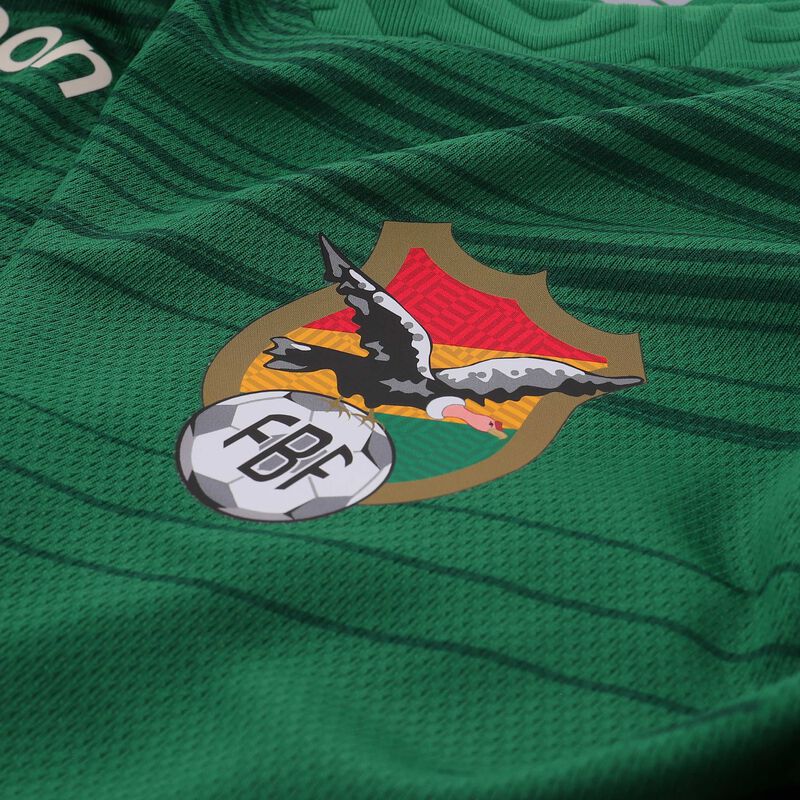 Camiseta Bolivia Local Hincha 2023, VERDE, hi-res image number null
