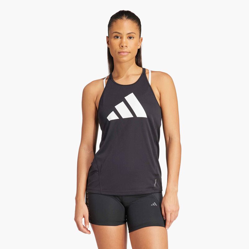 adidas Tank Top Run It, NEGRO, hi-res image number null