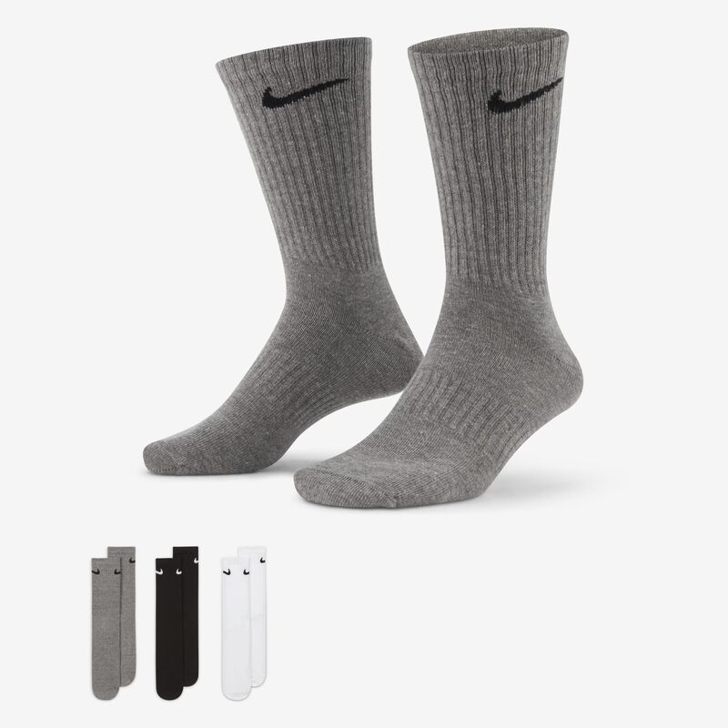 Nike Everyday Lightweight Largas 3 Pares, SURTIDO, hi-res image number null
