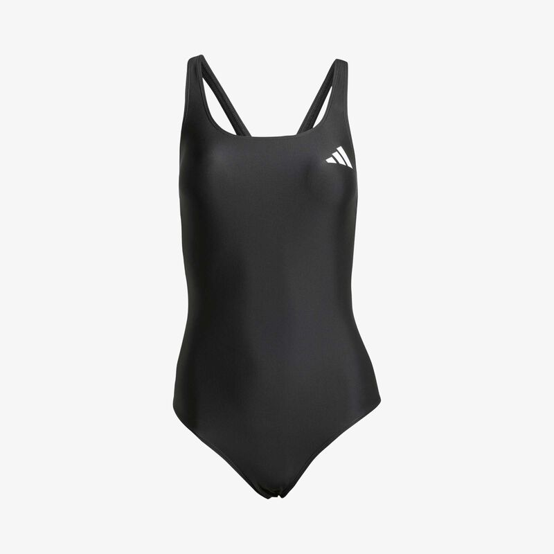 adidas Traje de Baño con Espalda en V, NEGRO, hi-res image number null