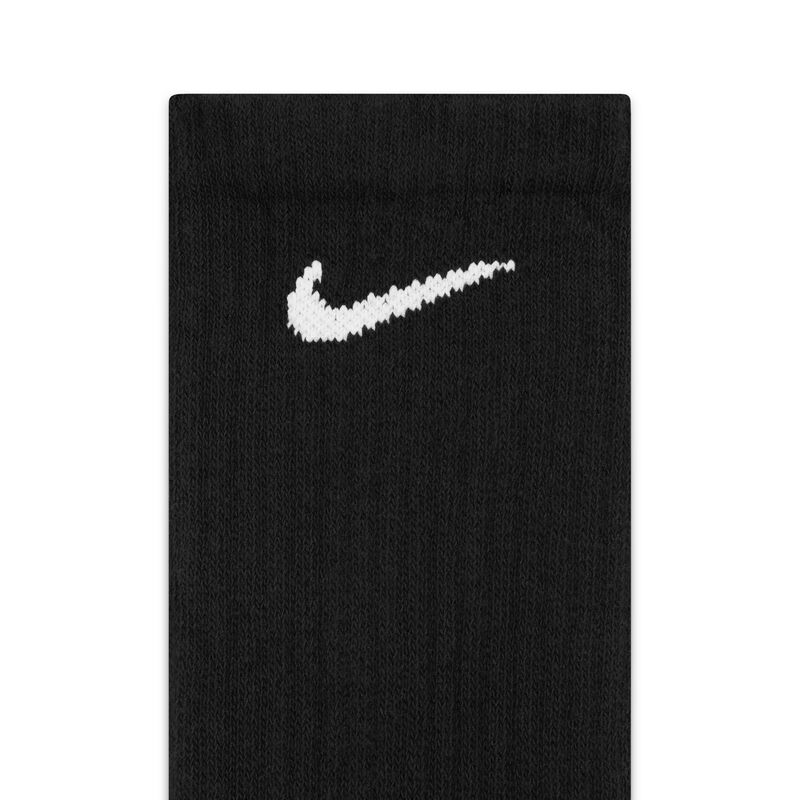 Nike Everyday Cushioned Largas 6 Pares, NEGRO, hi-res image number null
