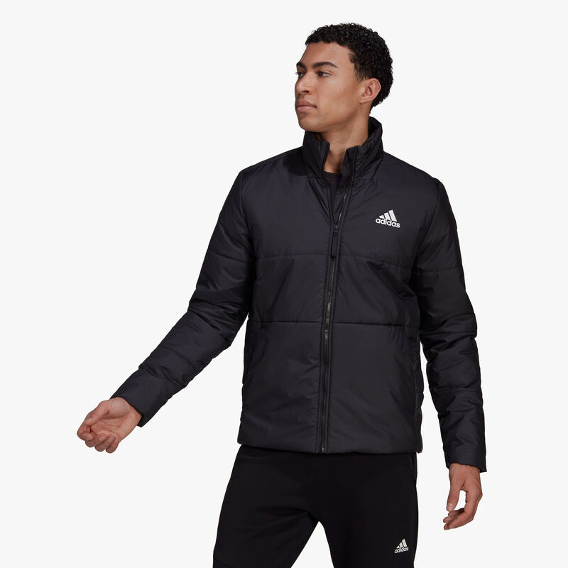 adidas Chaqueta Térmica BSC 3 Tiras, NEGRO, hi-res image number null