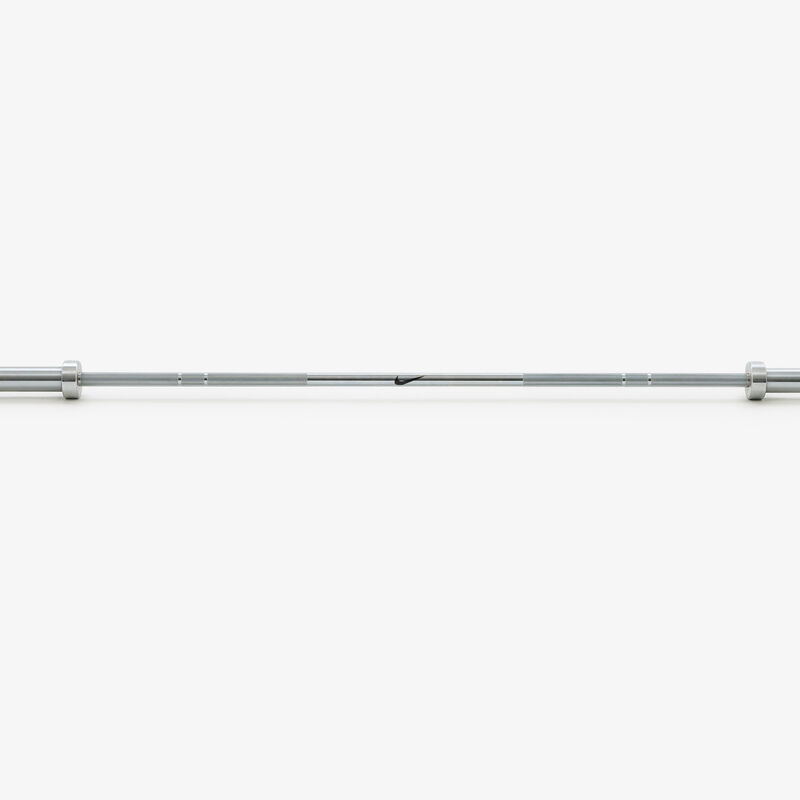Nike Strength Barra Chrome 20 Kg, SURTIDO, hi-res image number null