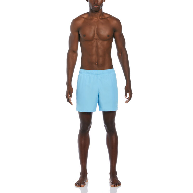 Nike 5 Inch Volley Short Black, AZUL, hi-res image number null