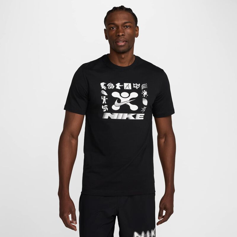 Nike Polera Fitness T-Shirt, NEGRO, hi-res image number null