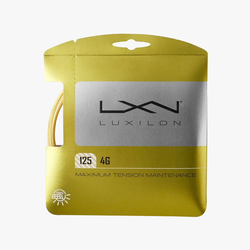 Wilson Set de Cuerda Luxilon 4G 125, AMARILLO, hi-res image number null