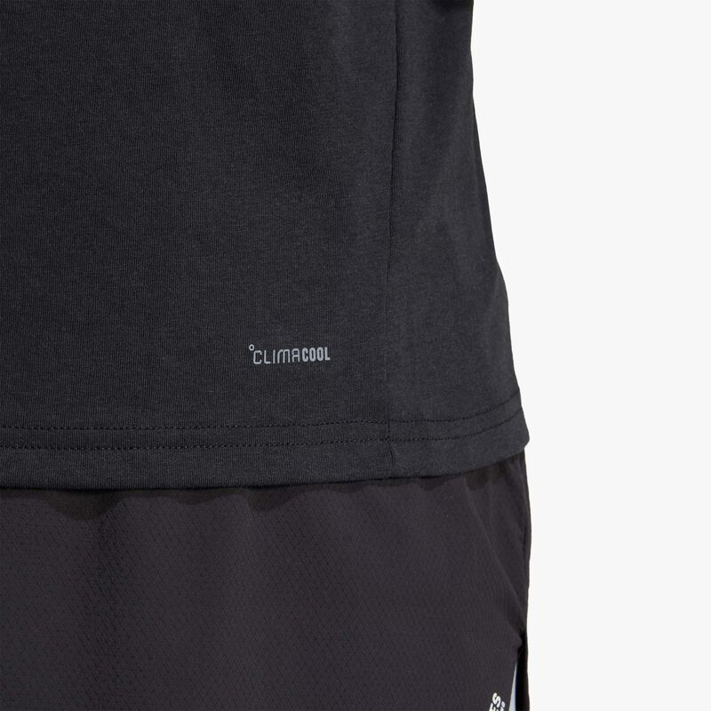 adidas Polera Climacool Training Camo Logo Graphic, NEGRO, hi-res image number null