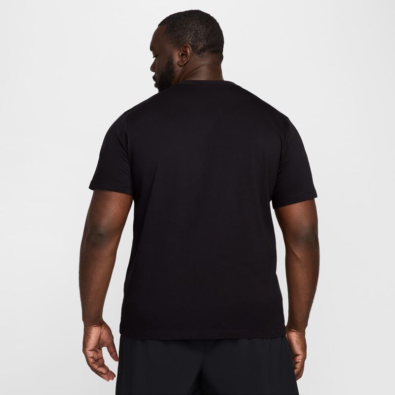 Nike Polera de Fitness, NEGRO, hi-res image number null