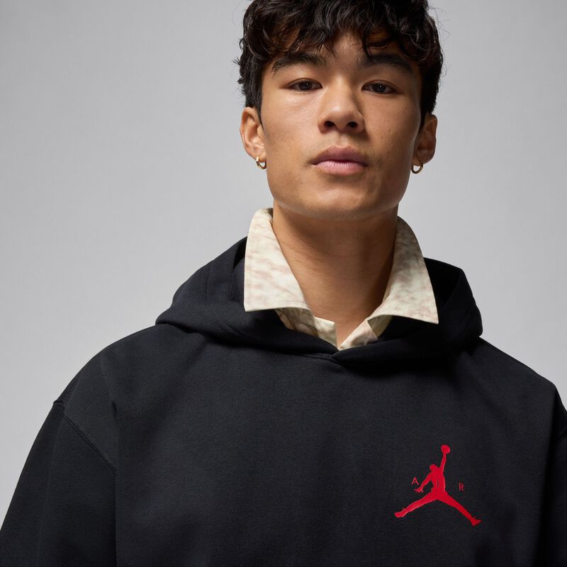 Jordan Poler&oacute;n Jumpman Fleece, NEGRO, hi-res image number null