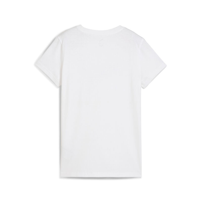Polera Graphics Floral Cat Logo, BLANCO, hi-res image number null