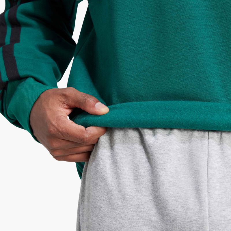 adidas Poler&oacute;n Essentials Fleece 3 Tiras, VERDE, hi-res image number null