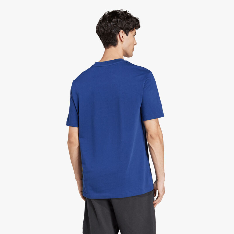 adidas Polera Essentials Logo Peque&ntilde;o, AZUL, hi-res image number null
