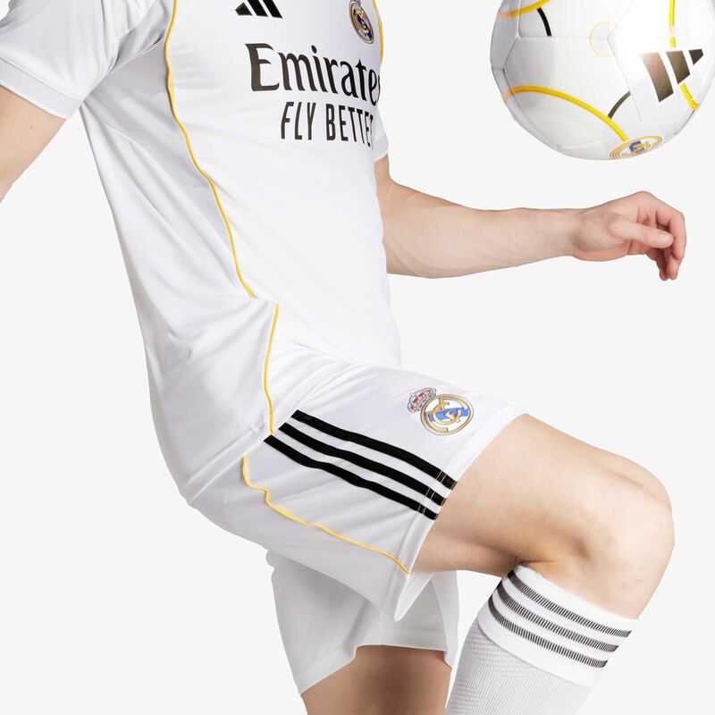 adidas Shorts de Local Real Madrid 25/26, BLANCO, hi-res image number null