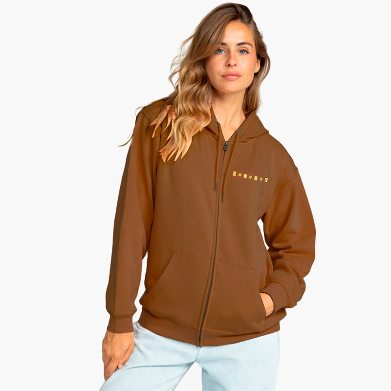 Roxy Polerón Lineup Oversized Zip, ROJO, hi-res image number null