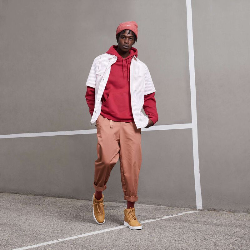 Nike Zapatillas Court Vision Mid Winter, AMARILLO, hi-res image number null