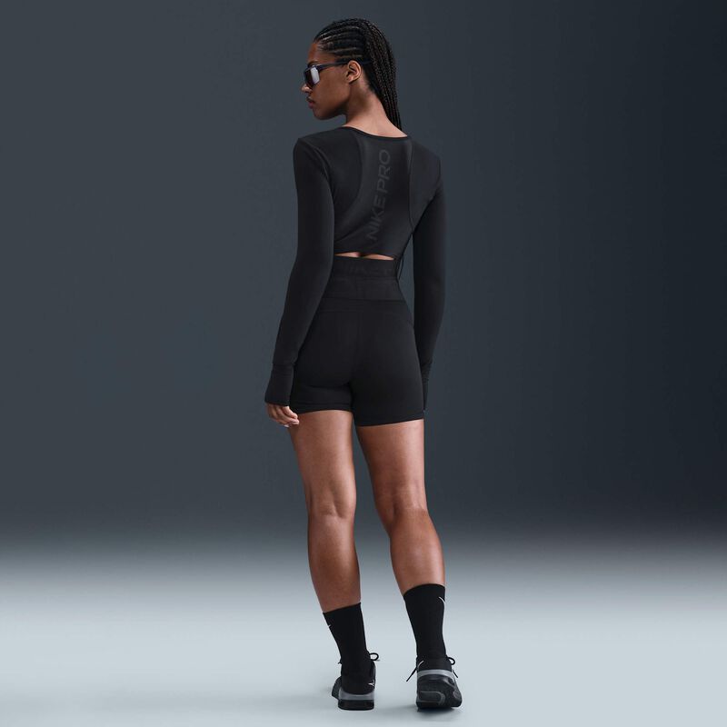 Nike Shorts Pro Sculpt, NEGRO, hi-res image number null