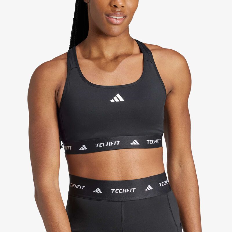 adidas Sujetador TECHFIT, NEGRO, hi-res image number null