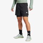 adidas Shorts Own the Run CLIMACOOL 2-in-1, NEGRO, hi-res