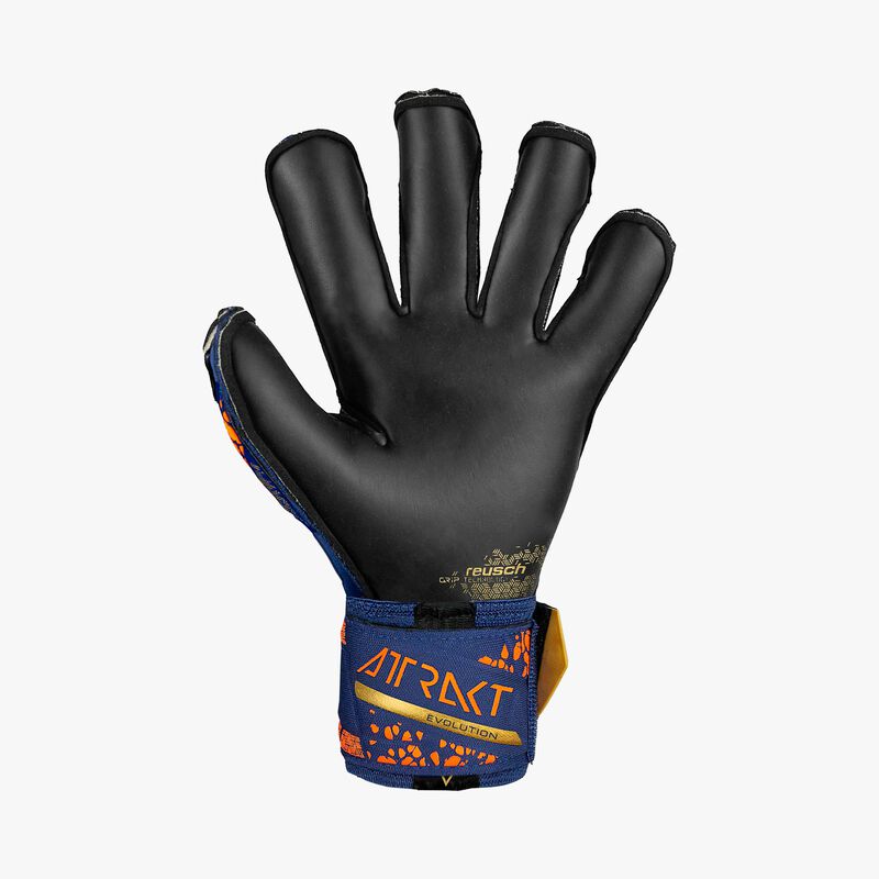 Reusch Guantes Arquero Attrakt Gold X Evolution, AZUL, hi-res image number null