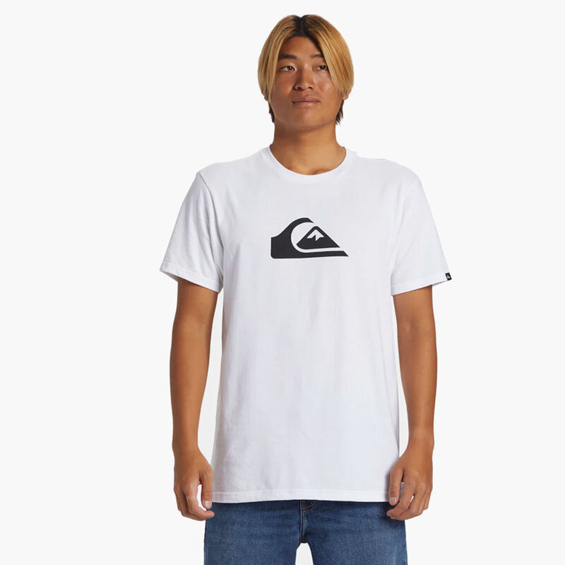 Quiksilver Polera Comp Logo, BLANCO, hi-res image number null