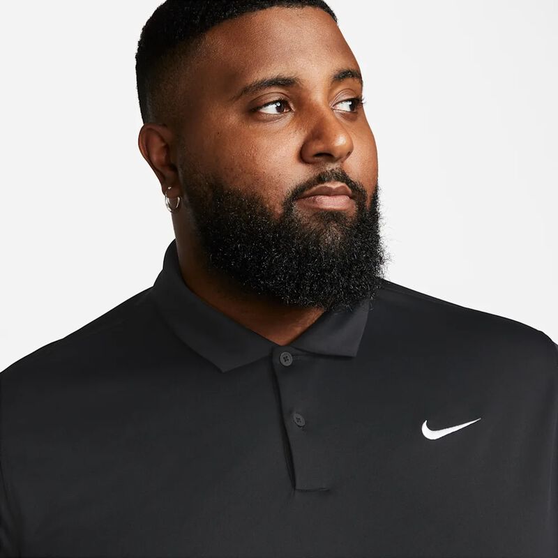 NikeCourt Polera de tenis Dri-FIT, NEGRO, hi-res image number null