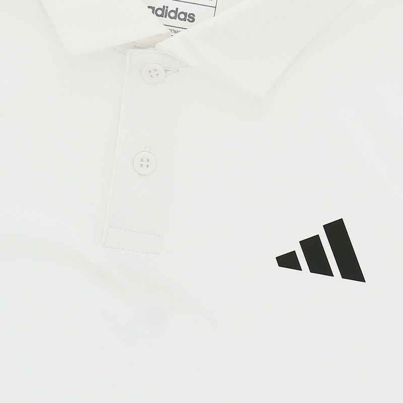 adidas Polera Club Tennis 3 bandas, BLANCO, hi-res image number null