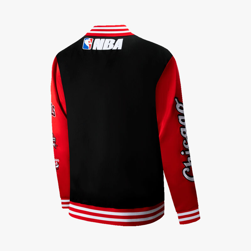 NBA Chaqueta Logo Patches Heat, NEGRO, hi-res image number null