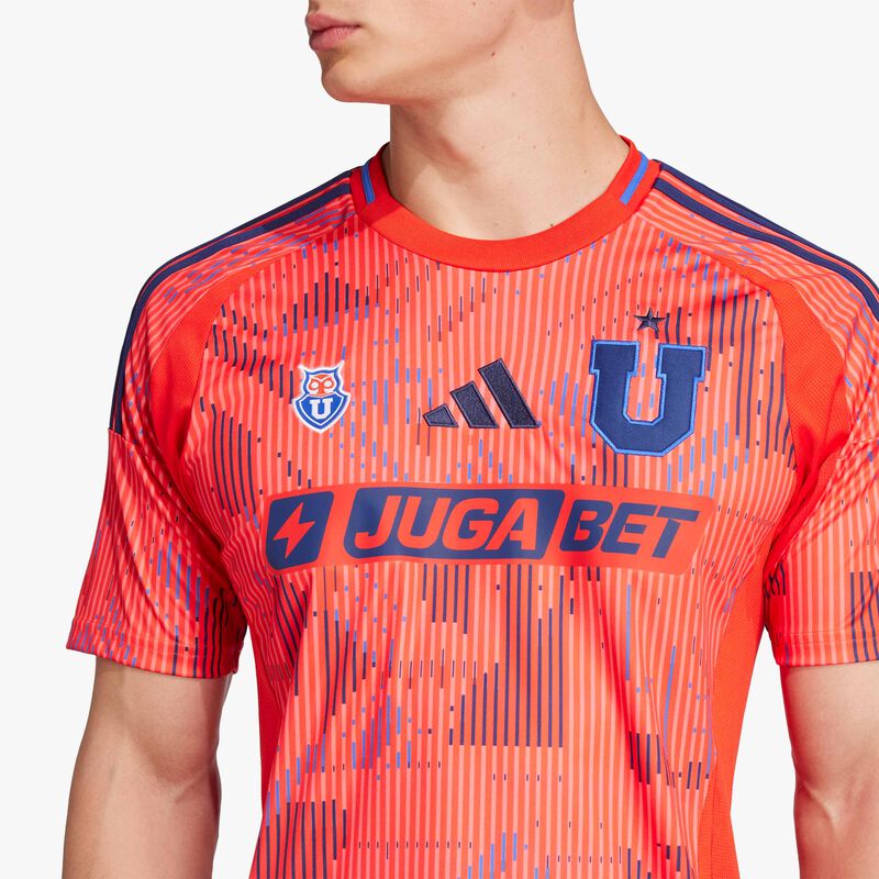 adidas Camiseta Visita Universidad de Chile 2025, ROJO, hi-res image number null