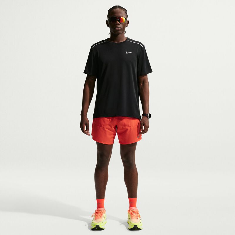 Nike Polera Miler, NEGRO, hi-res image number null