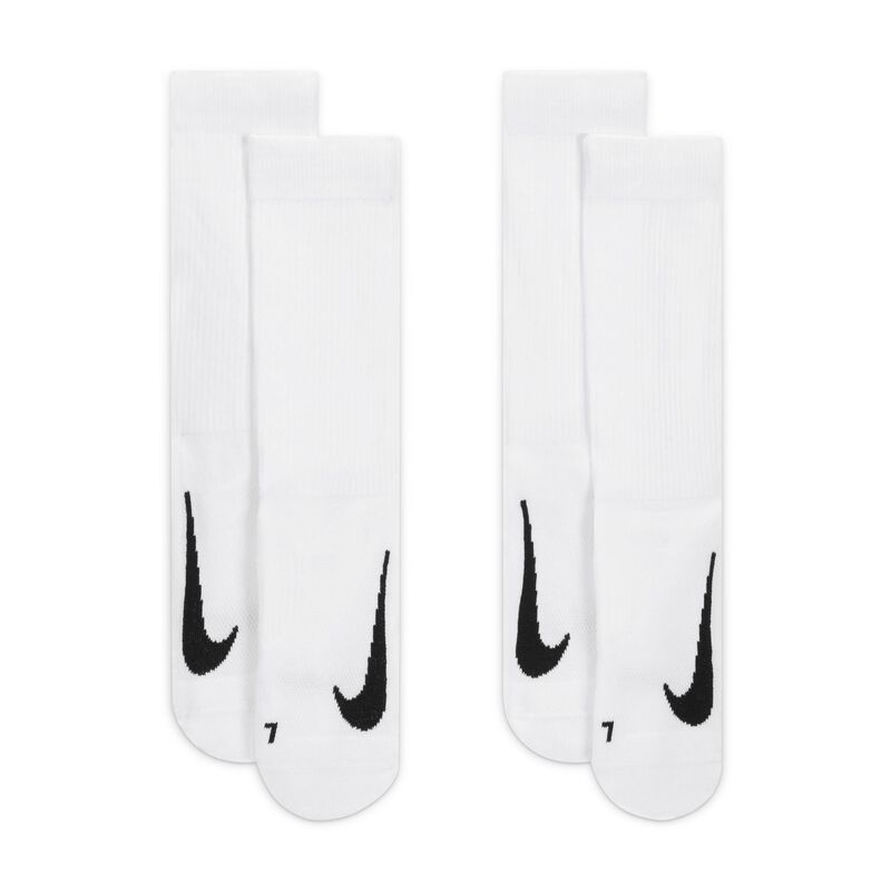 NikeCourt Multiplier Cushioned Largas 2 Pares, BLANCO, hi-res image number null