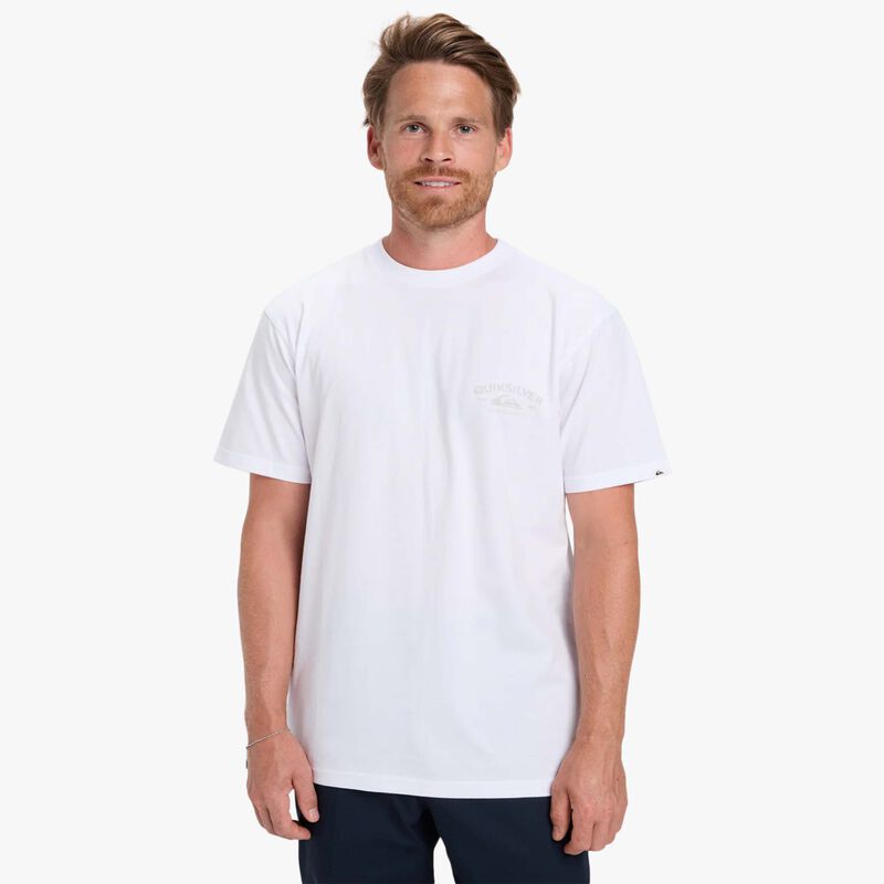 Quiksilver Polera Anchor Lockup, BLANCO, hi-res image number null
