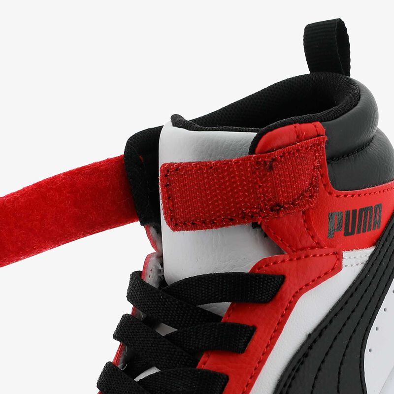 Puma Zapatillas Rebound V6 Mid, NEGRO, hi-res image number null