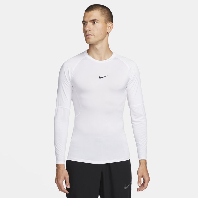 Nike Polera Pro, BLANCO, hi-res image number null