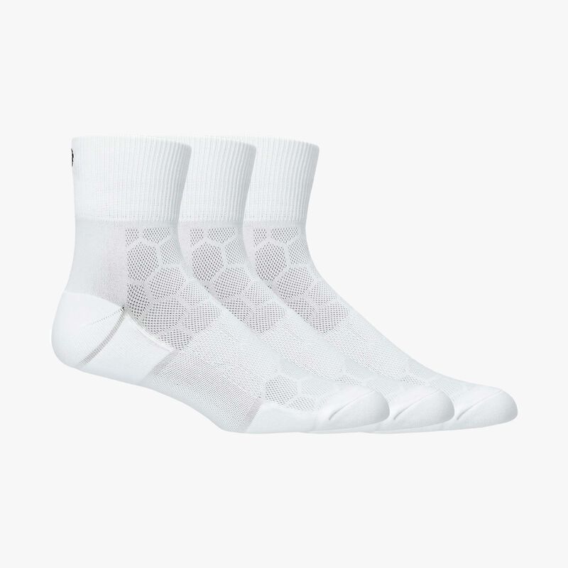 Asics Calcetines Running Quarter 3 Pares, BLANCO, hi-res image number null