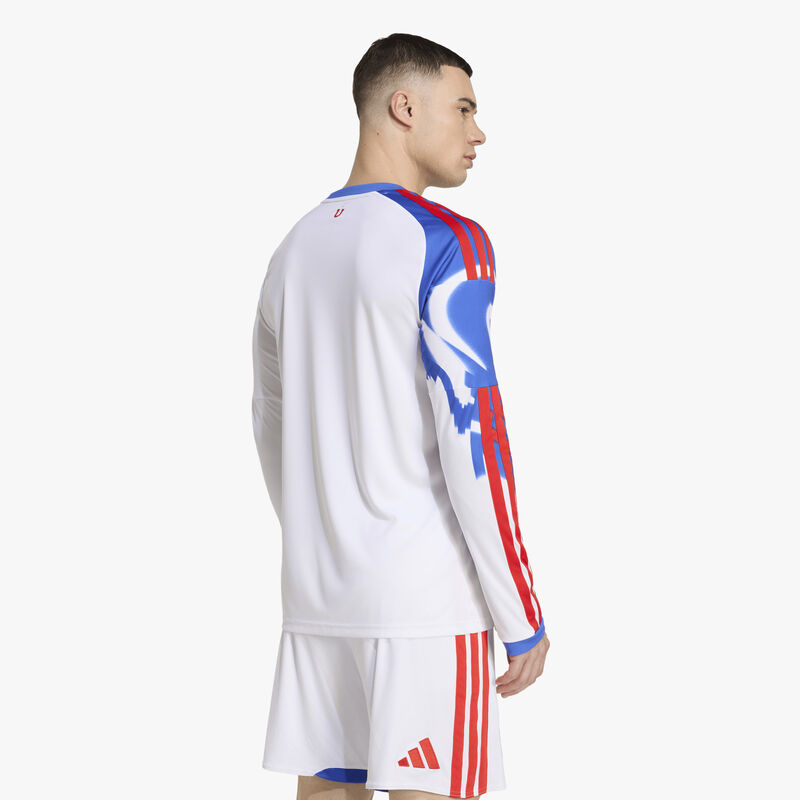 adidas Camiseta Universidad de Chile Visitante 2026, BLANCO, hi-res image number null