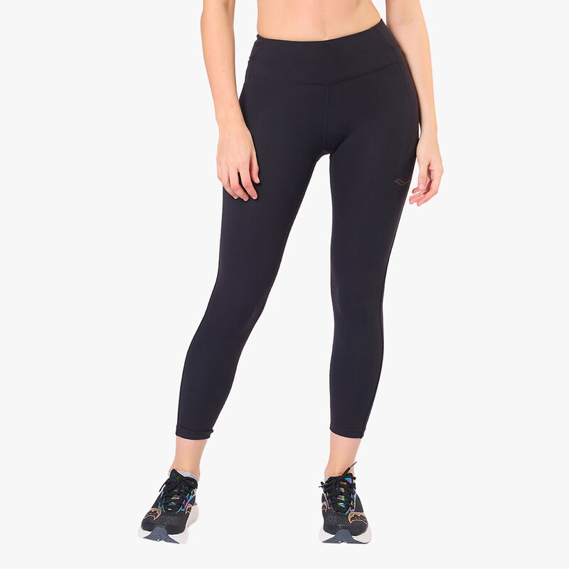 Saucony Calzas Fortify Crop, NEGRO, hi-res image number null