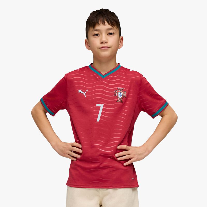 Puma Camiseta Portugal 2026 Local Juvenil, ROJO, hi-res image number null