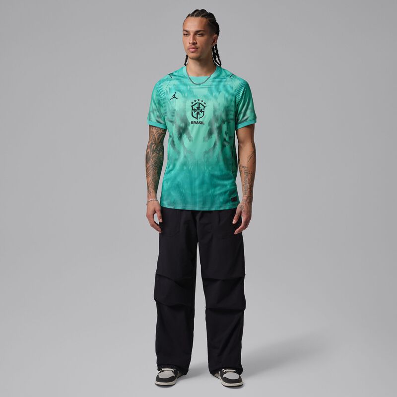 Nike Camiseta Brasil Stadium Portero 2026, VERDE, hi-res image number null