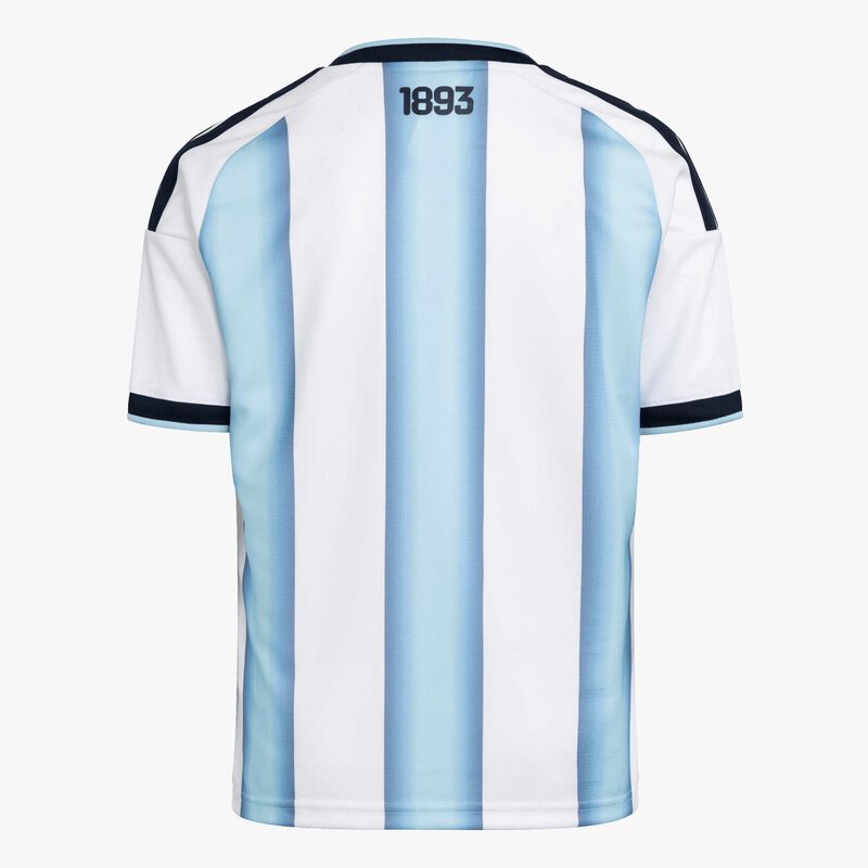 adidas Camiseta Local Messi Selecci&oacute;n Argentina 26 Ni&ntilde;os, BLANCO, hi-res image number null