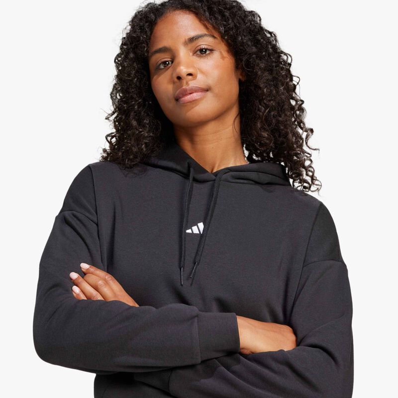 adidas Poler&oacute;n Essentials Feel Cozy, NEGRO, hi-res image number null