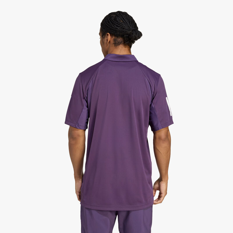 adidas Polera Cuello Camisa Club de Tenis 3 Tiras Climacol, SURTIDO, hi-res image number null