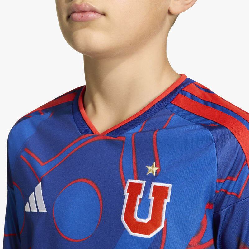 adidas Camiseta Universidad de Chile 26 Ni&ntilde;o Local, AZUL, hi-res image number null